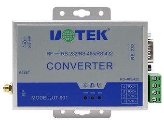 UOTEK 433MHz Carrier to RS-232/485/422 Wireless Data Transmission Converter